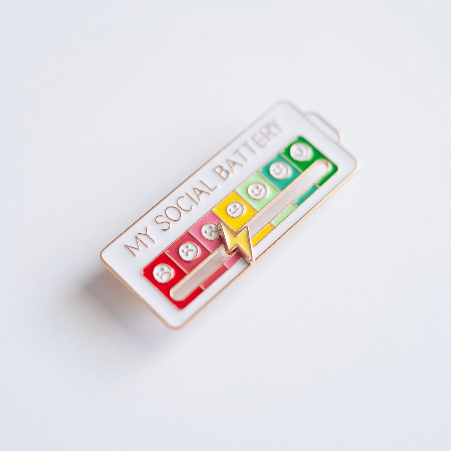 Social Battery Pin