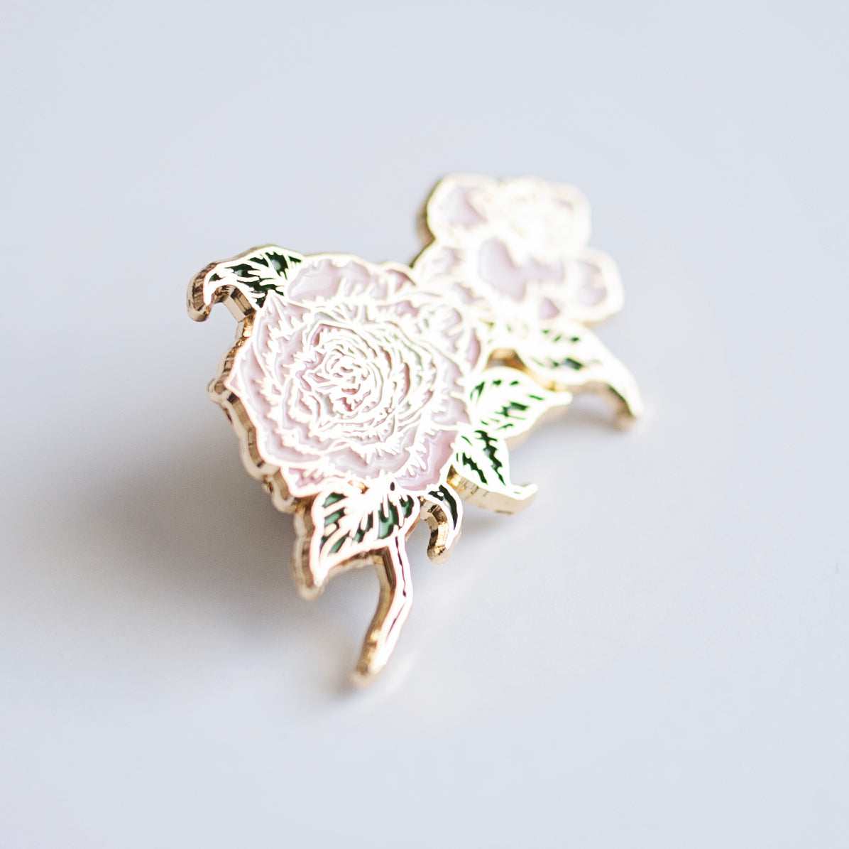 Dusty Rose Enamel Pin