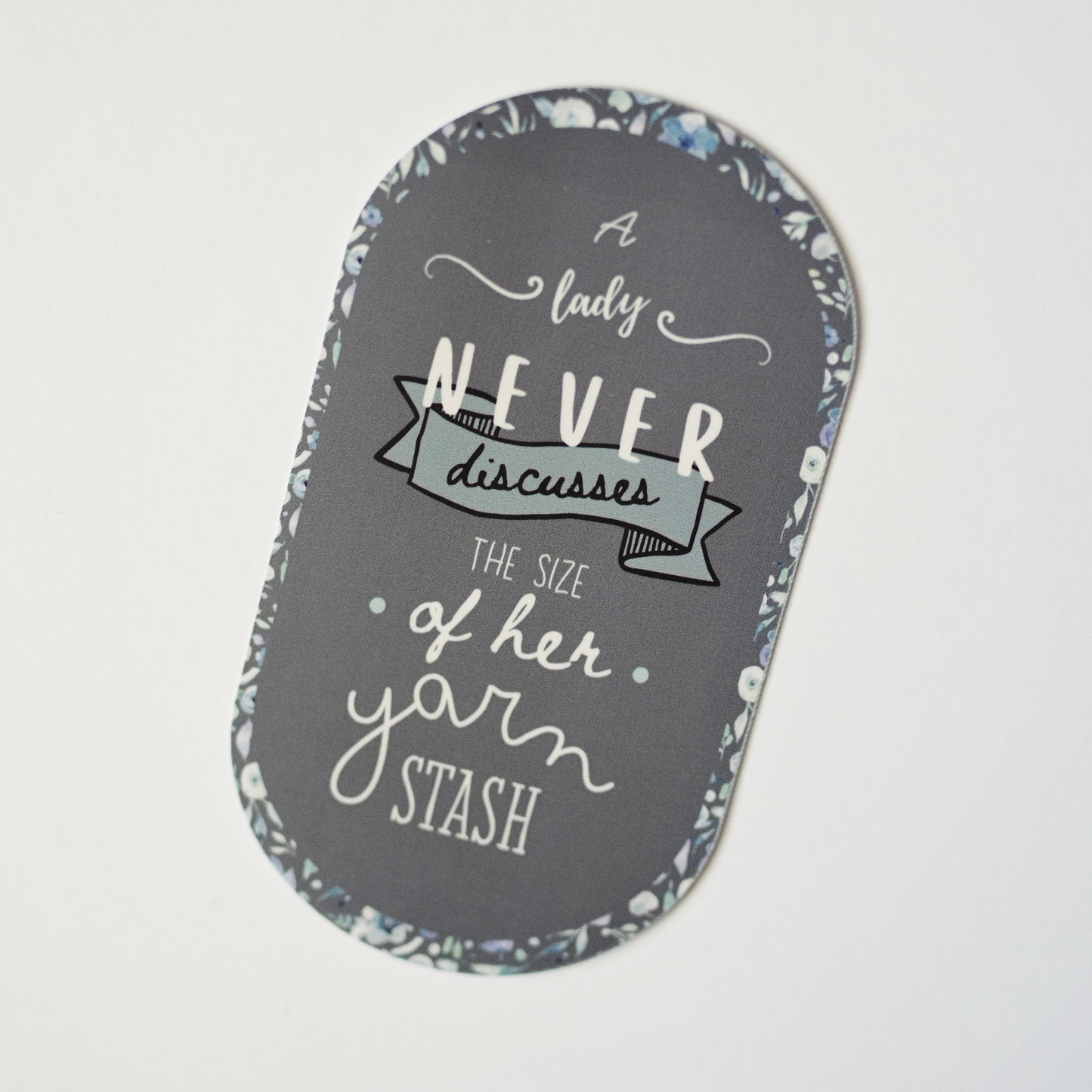 Yarn Stash Matte Vinyl Sticker