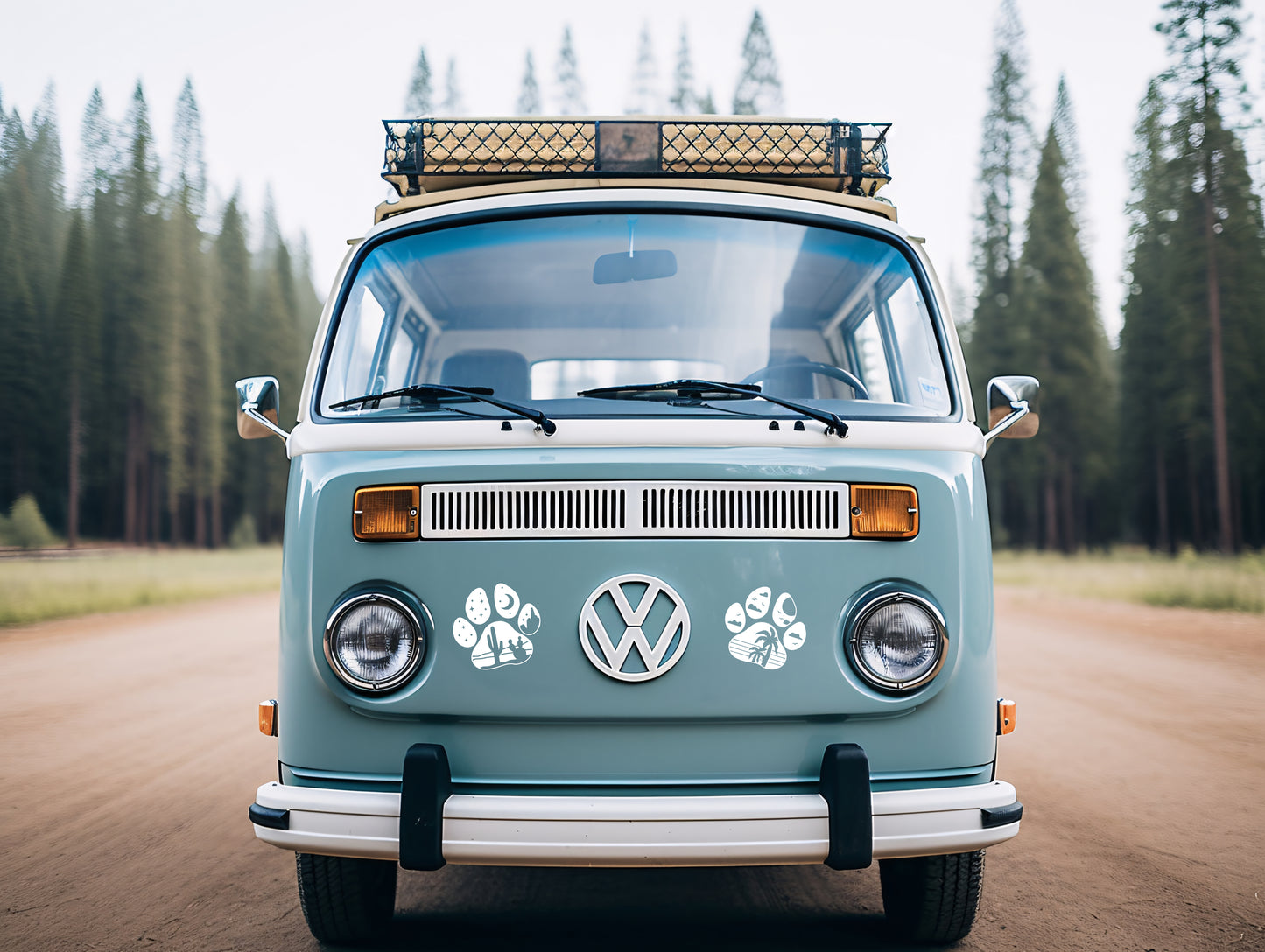 Dog Paw Vinyl Decal