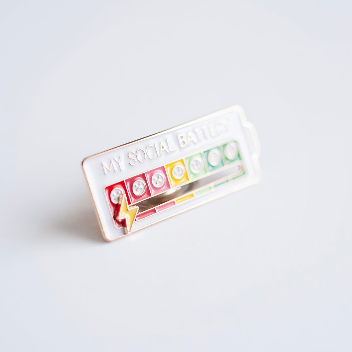 Social Battery Pin