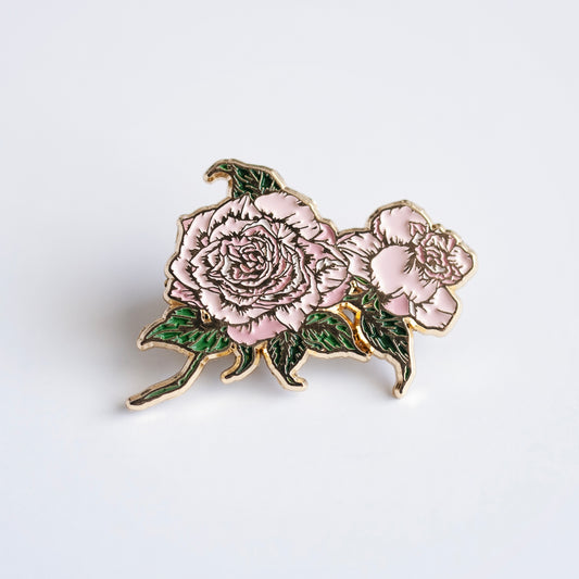 Dusty Rose Enamel Pin