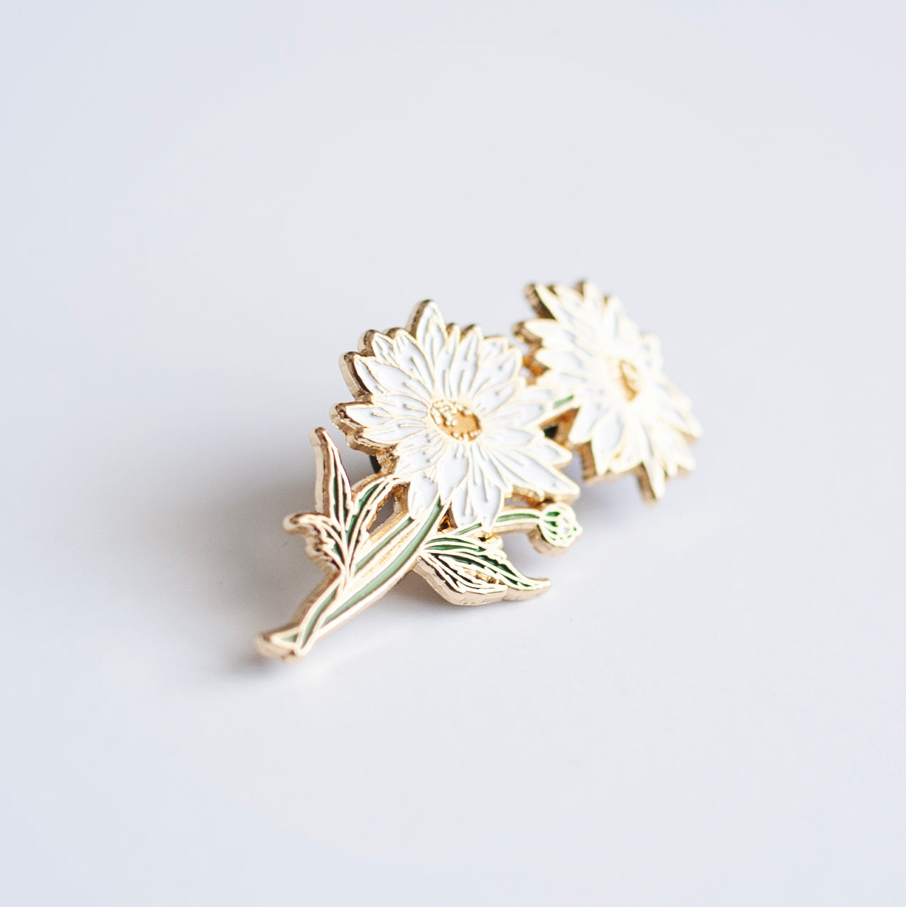 Daisy Enamel Pin