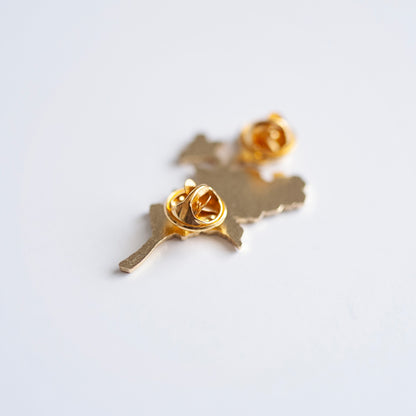 Blue Hydrangea Enamel Pin