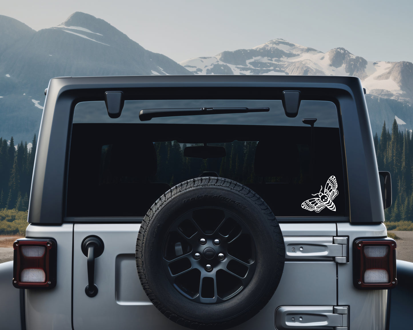 Death Moth Vinyl Decal