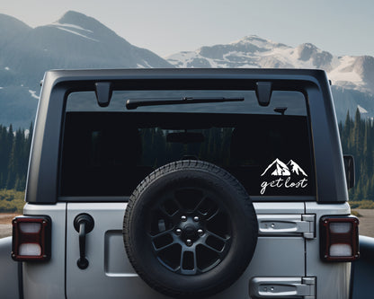 Get Lost Vinyl Decal