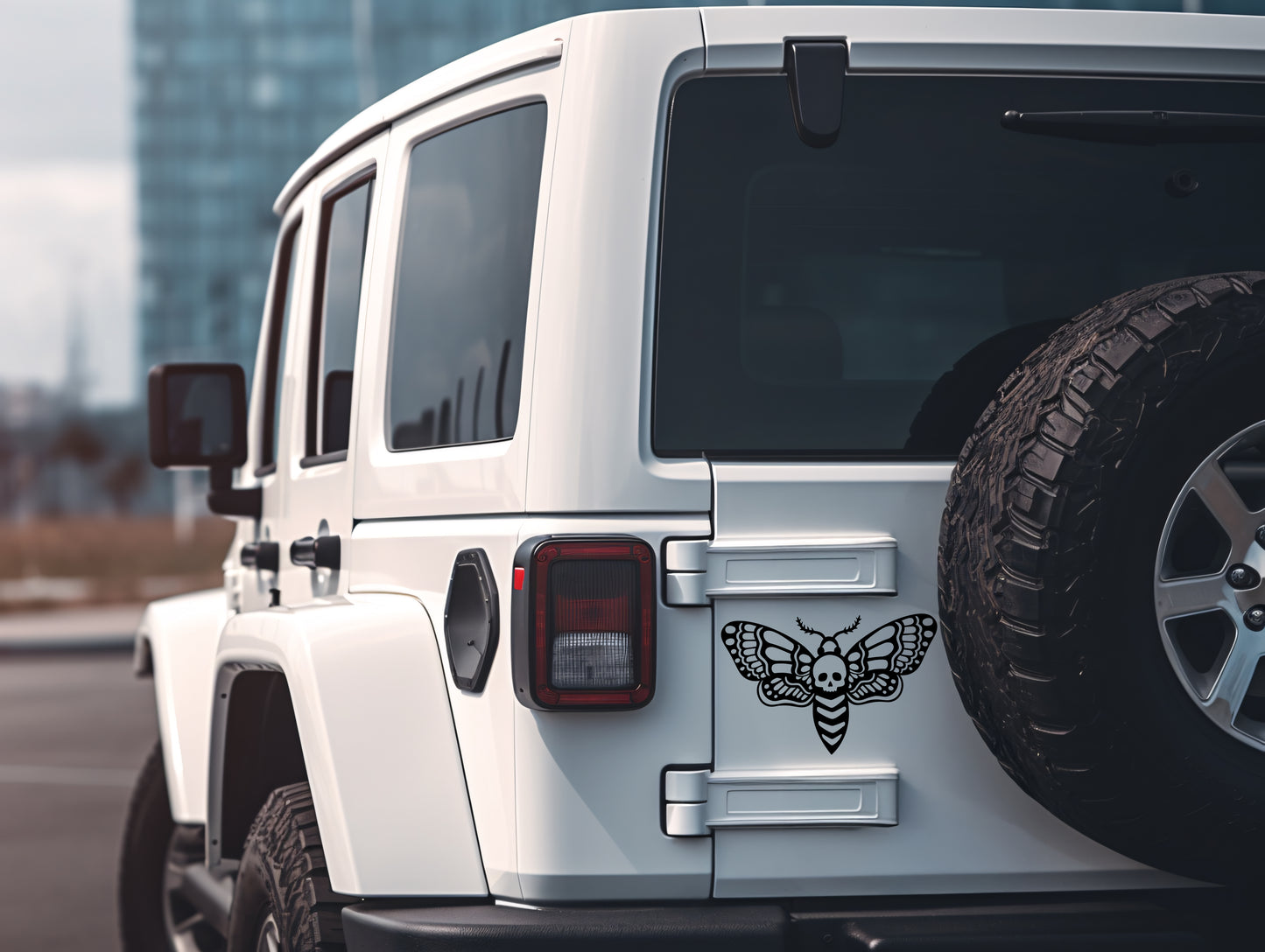 Death Moth Vinyl Decal