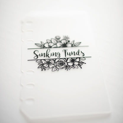 Wildflower | Budget Binder Floral Dashboard
