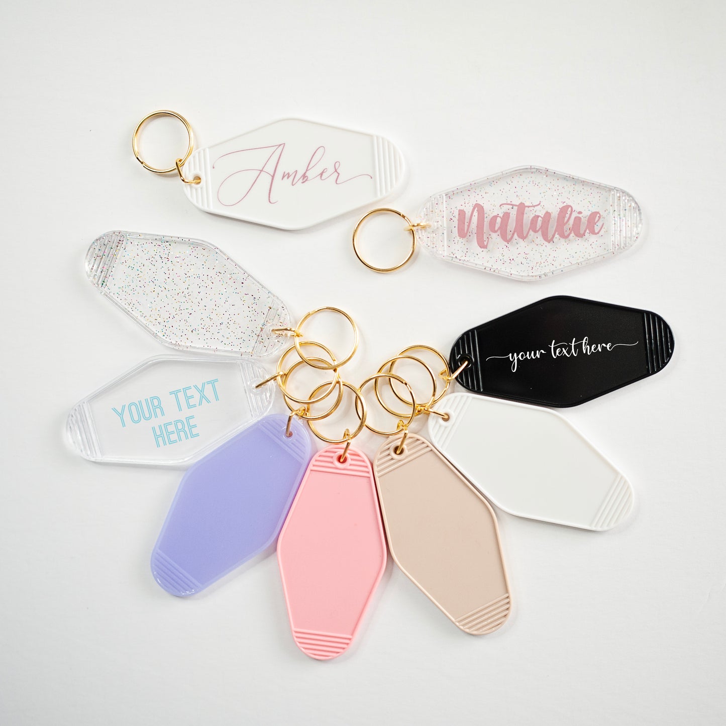 Motel Keychain | Pastels