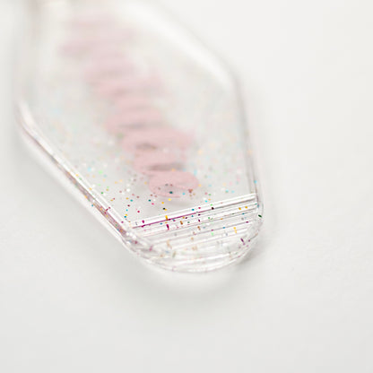 Motel Keychain | Pastels