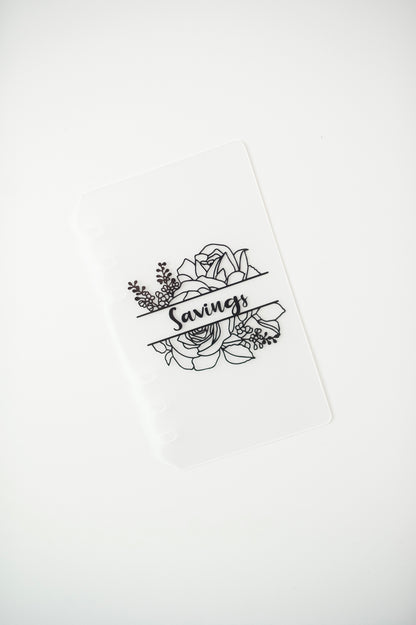 Rose | Budget Binder Floral Dashboard