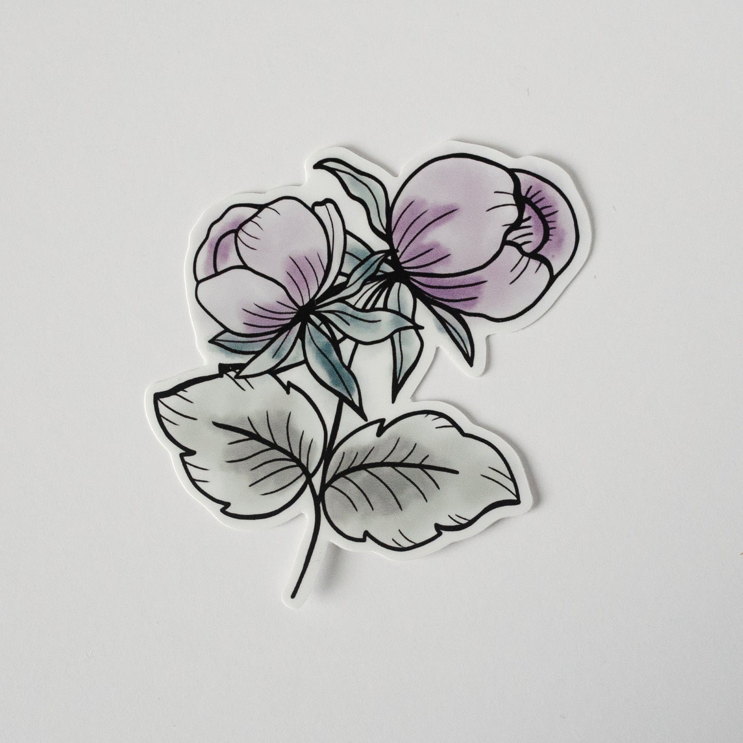 Tattoo Floral Sticker Set